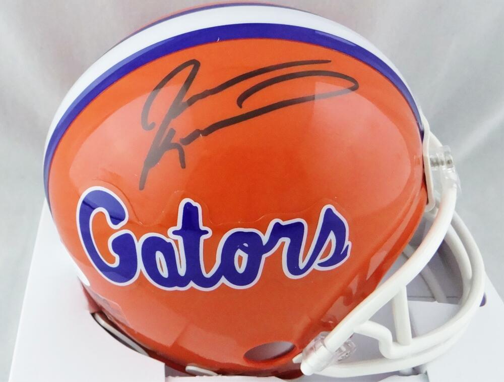 Jevon Kearse Autographed Florida Gators Mini Helmet - JSA W Auth *Blac –  The Jersey Source