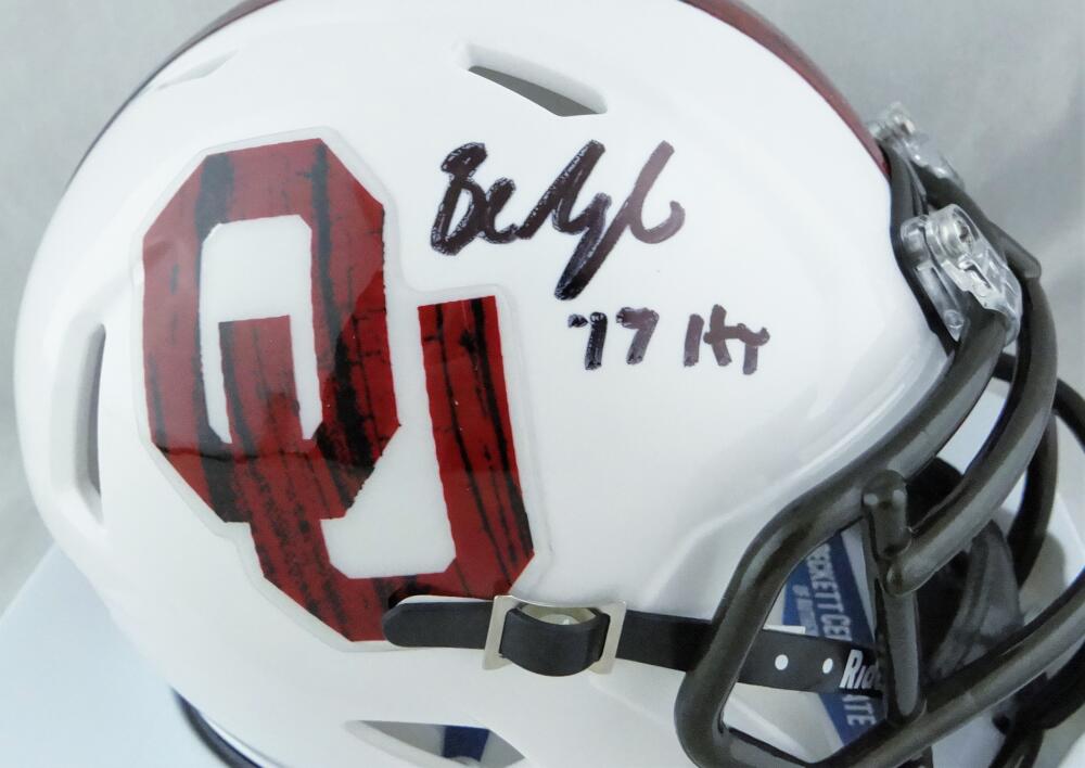 Baker mayfield signed mini 2024 helmet