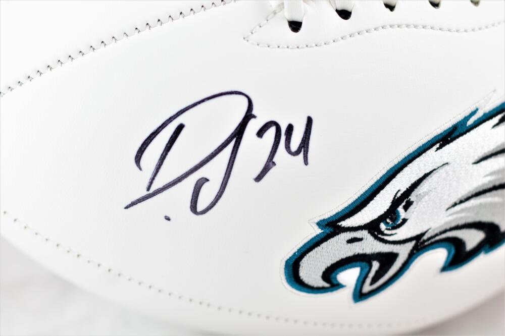 Darius Slay Signed NFL Philadelphia Eagles Helmet - CharityStars