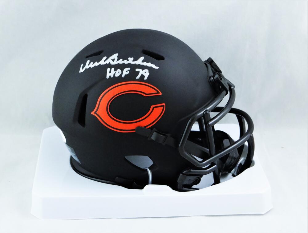 Dick Butkus Autographed Chicago Bears Authentic Helmet Inscribed