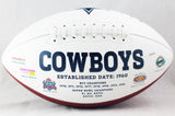 Amari Cooper Autographed Dallas Cowboys Logo Football - JSA W Auth *Black