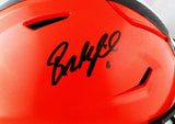 Baker Mayfield Autographed Cleveland Browns F/S SpeedFlex Helmet - Beckett W Auth *Black Image 2