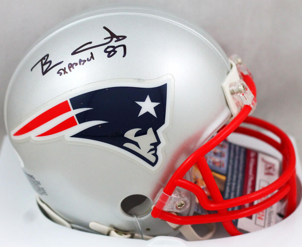 Ben Coates Autographed New England Patriots Logo Football w/Insc- JSA – The  Jersey Source