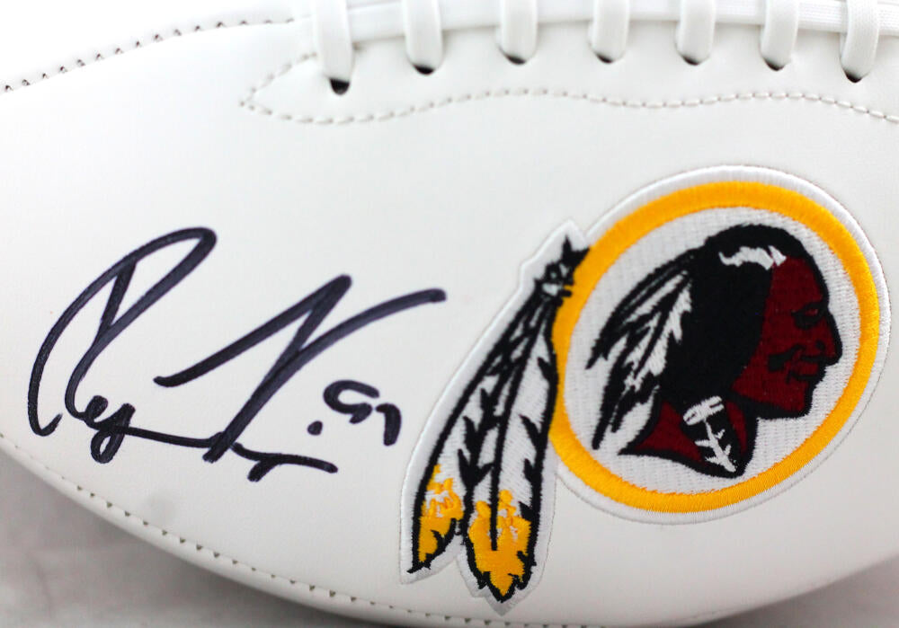 Ryan Kerrigan Autographed Washington Redskins Logo Football- JSA W