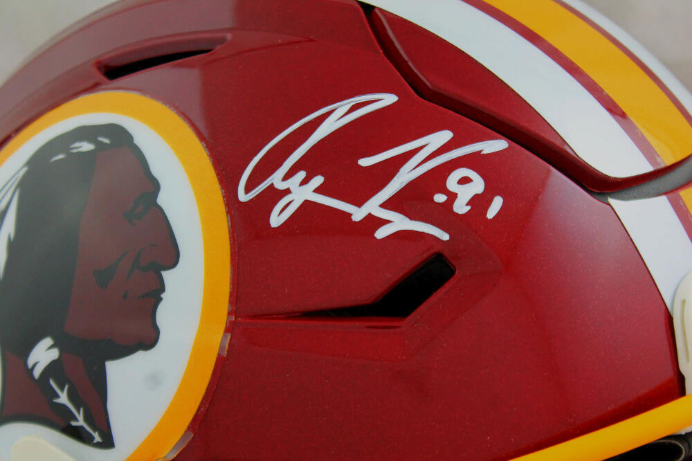 Ryan Kerrigan Autographed Washington Redskins F/S SpeedFlex Helmet - J –  The Jersey Source