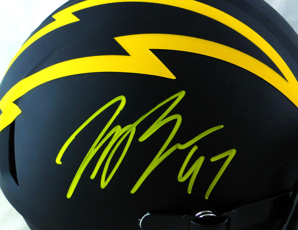 JOEY BOSA AUTOGRAPHED LOS ANGELES CHARGERS