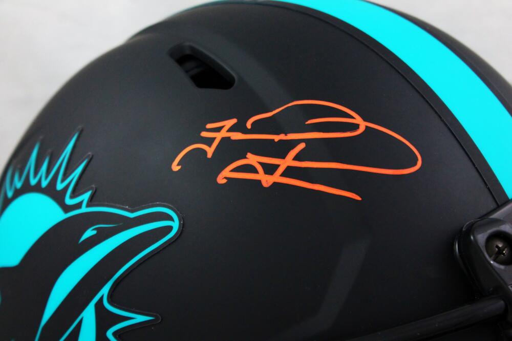 Tua Tagovailoa Signed Dolphins Lunar Eclipse Alternate Speed Mini Helmet  (Fanatics Hologram)