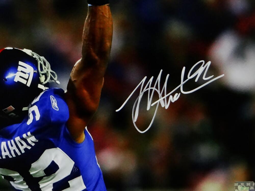 Michael strahan best sale signed jersey