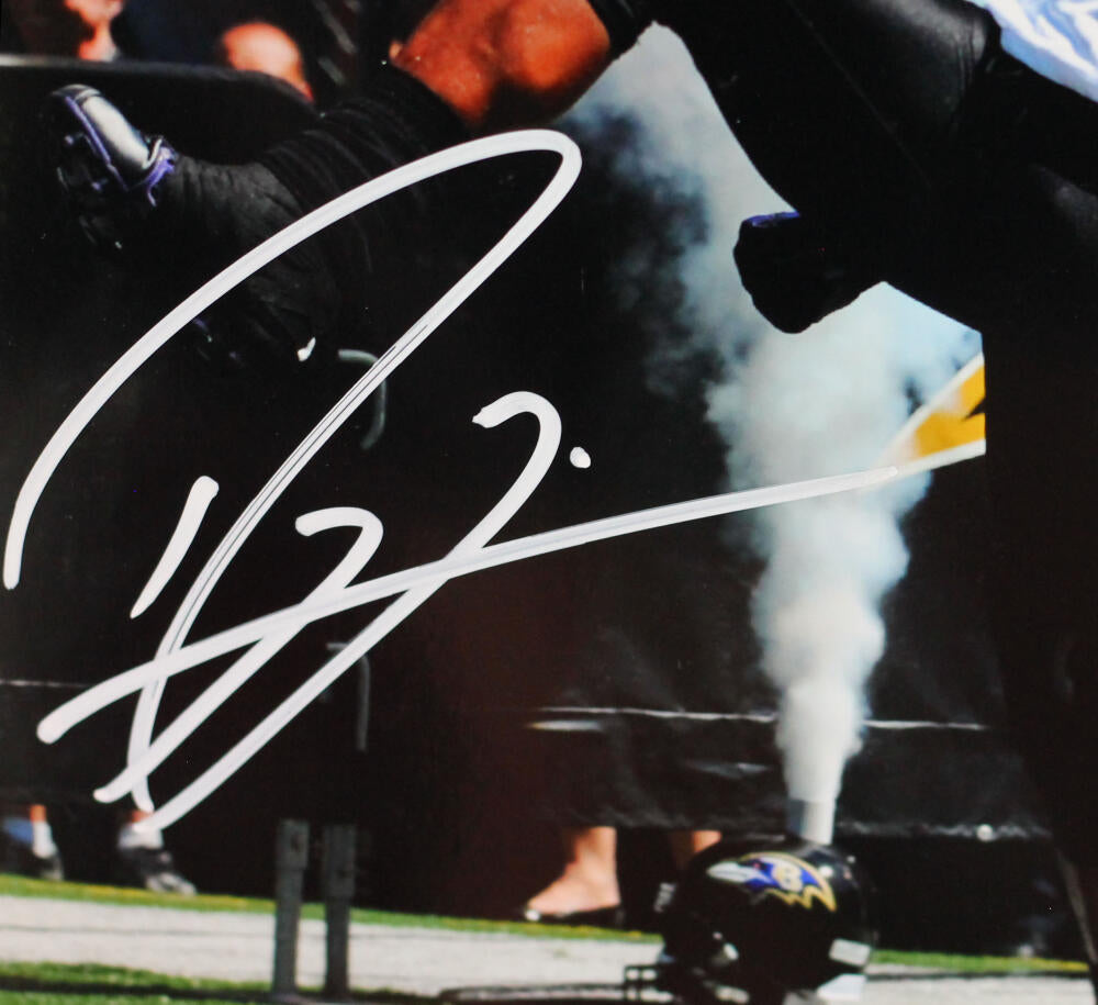 Ray Lewis Baltimore Ravens Autographed 8x10 Photo