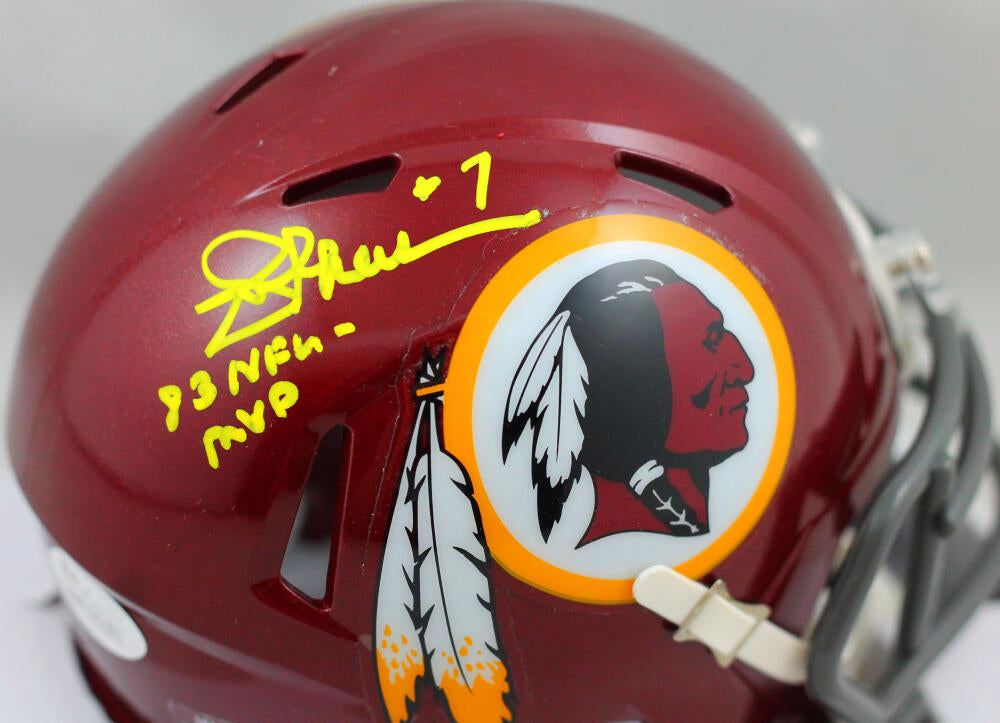 Joe Theismann Autgraphed Washington Redskins Helmet –