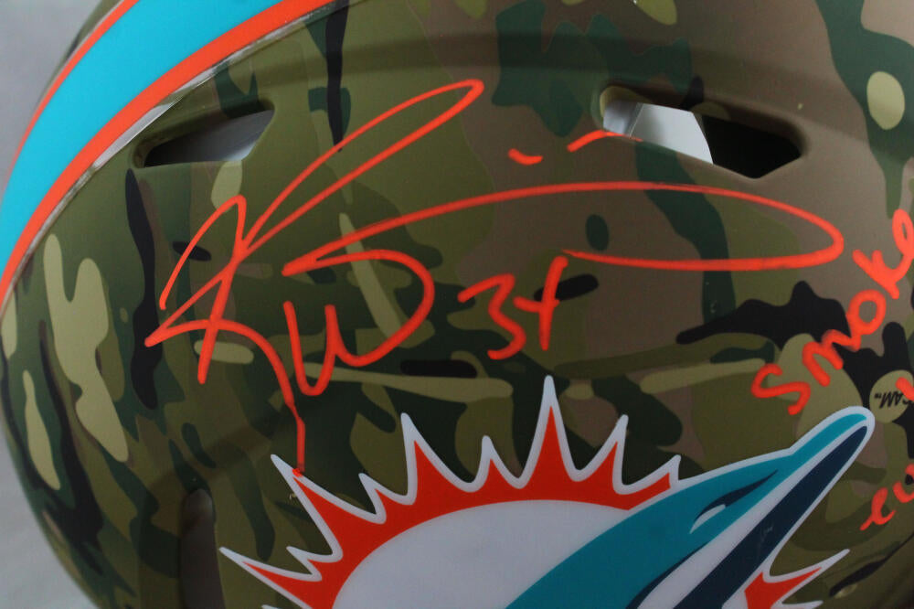 MIAMI DOLPHINS CAMO SPEED AUTHENTIC HELMET