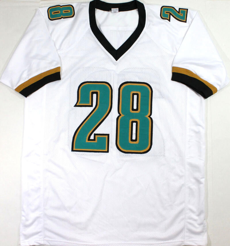 Fred Taylor Autographed White Pro Style Jersey - Beckett W Auth *2 – The  Jersey Source