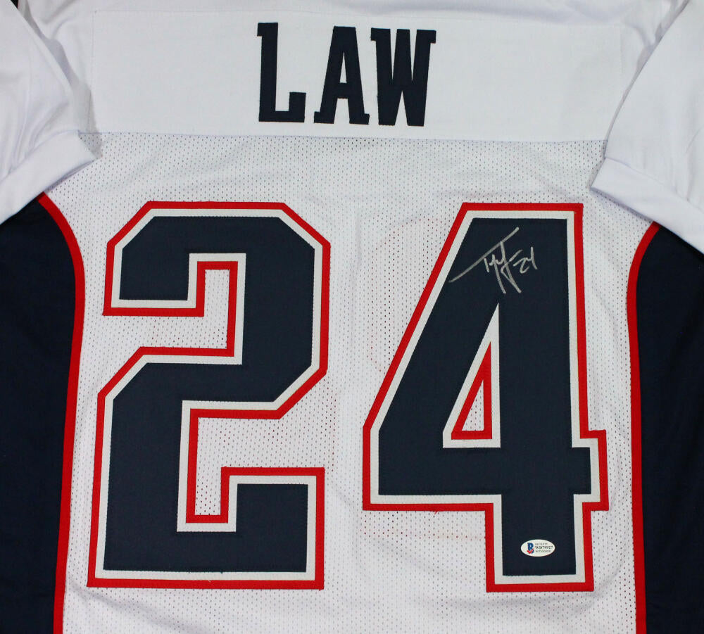 ty law jersey white