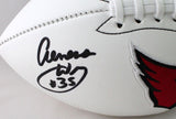 Aeneas Williams Autographed Arizona Cardinals Logo Football w/ HOF - Beckett W Auth