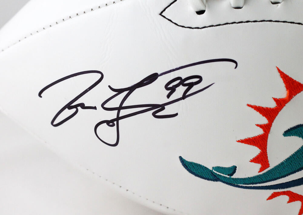 Framed Miami Dolphins Jason Taylor Autographed Signed Jersey Jsa