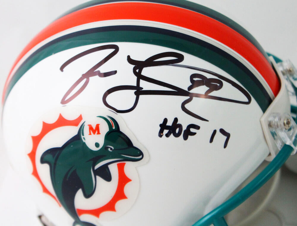 : Jason Taylor Autographed Miami Dolphins Lunar Mini