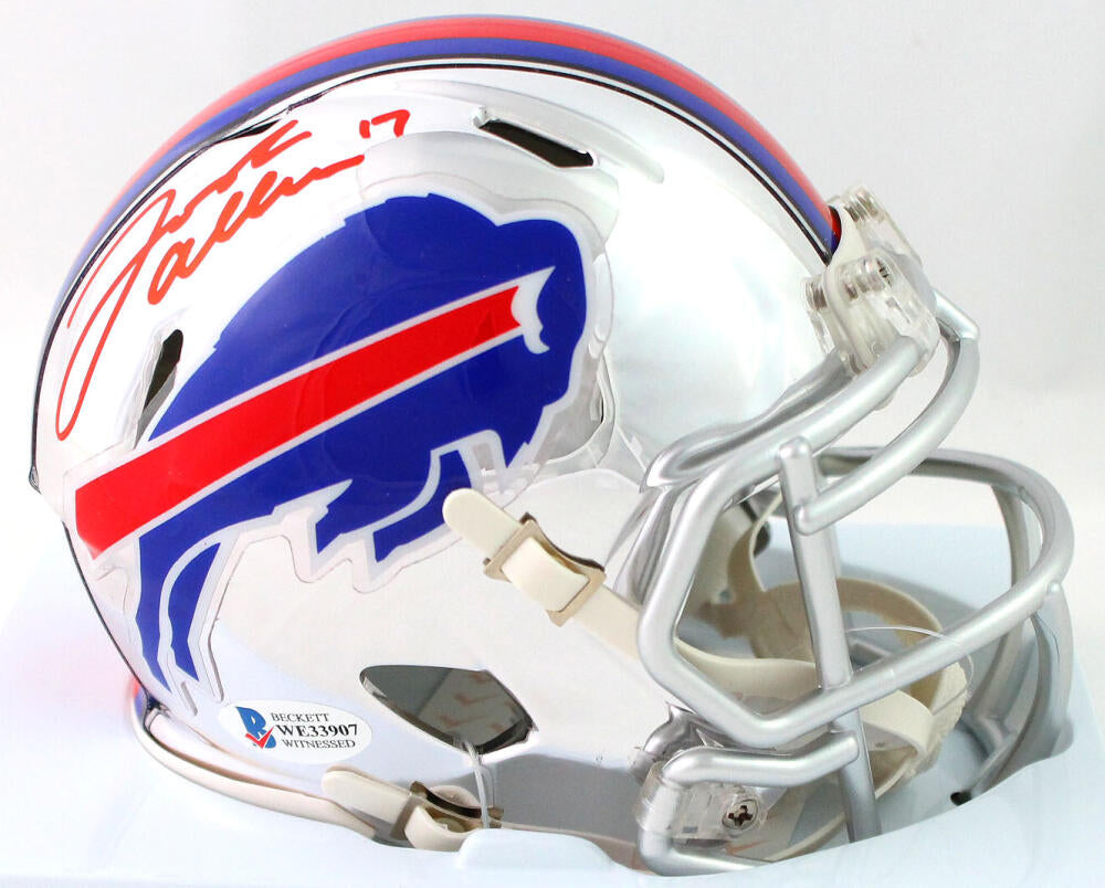 Josh Allen Autographed Buffalo Bills Eclipse Speed Mini Helmet