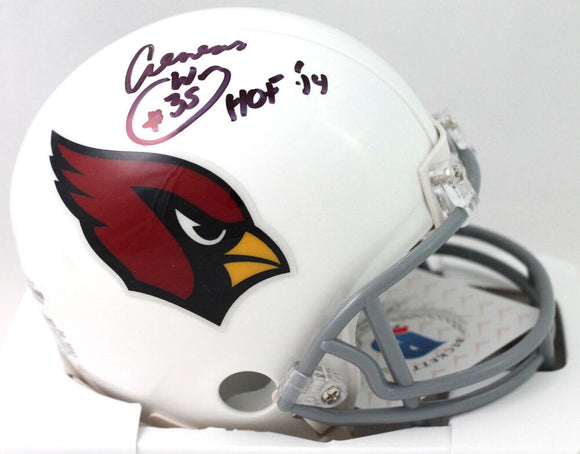 Aeneas Williams Autographed Arizona Cardinals Mini Helmet w/HOF - Beckett W Auth