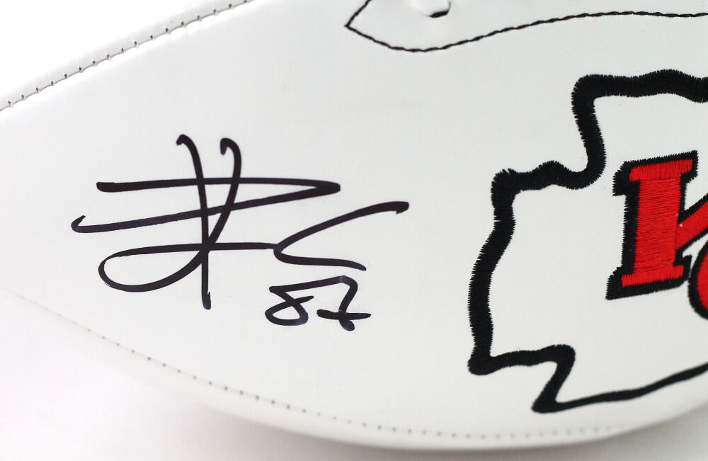 Travis kelce 2024 autographed football