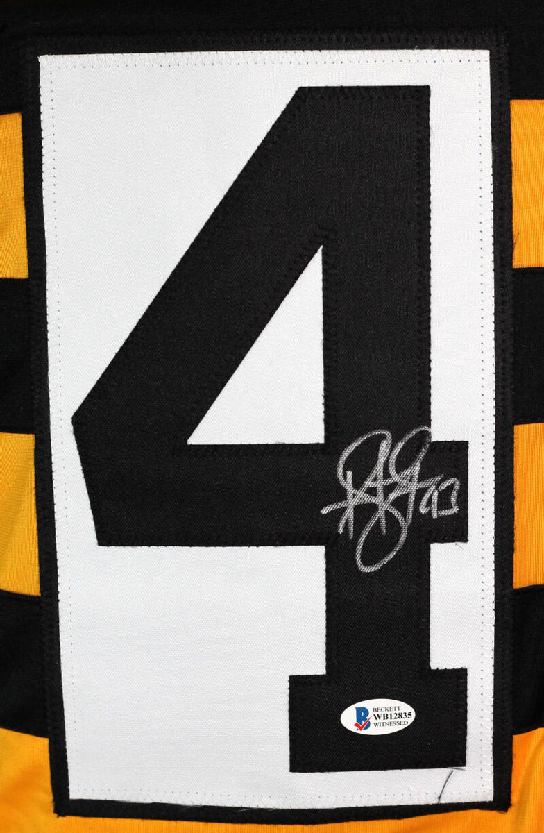 Troy Polamalu Signed LE Career Highlight Stat Jersey (Beckett COA)