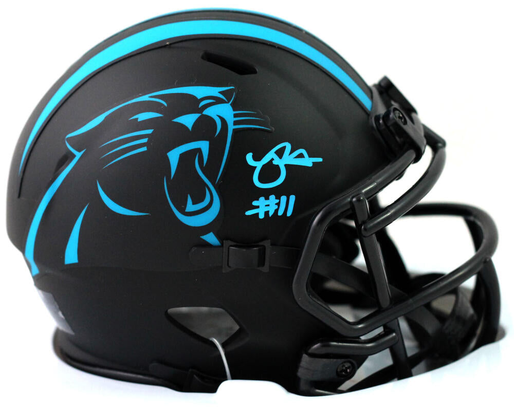 Robby Anderson Autographed Carolina Panthers Eclipse Speed Mini
