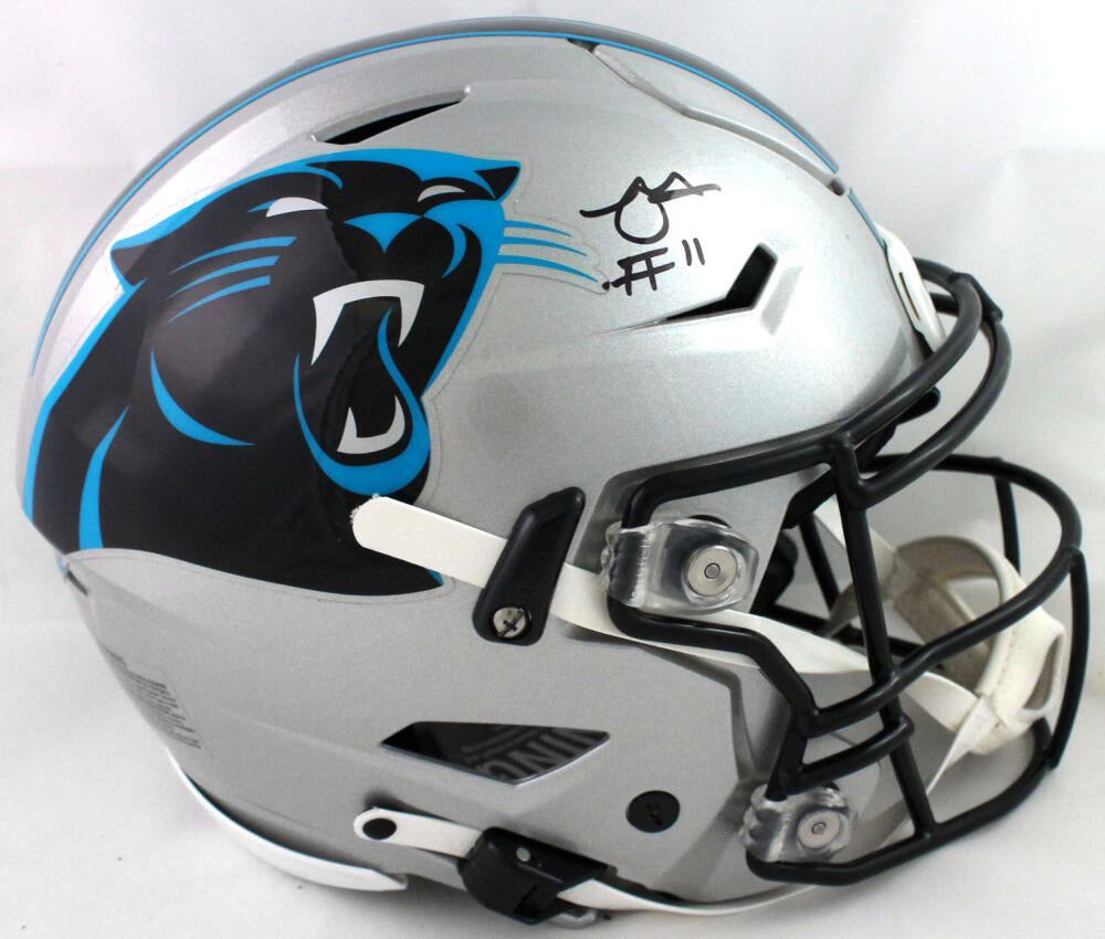 Robby Anderson Autographed Carolina Panthers F/S SpeedFlex Helmet - Be –  The Jersey Source