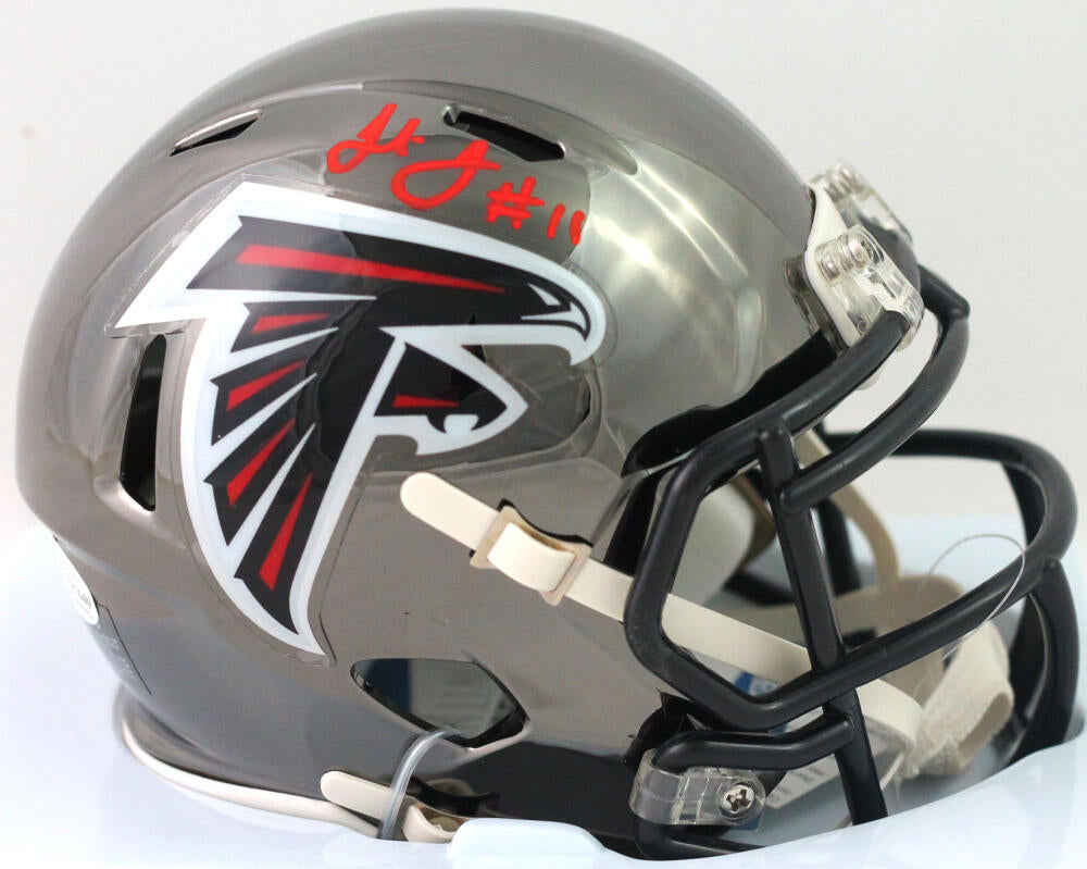 Julio Jones Autographed Full Size Atlanta Falcons Helmet