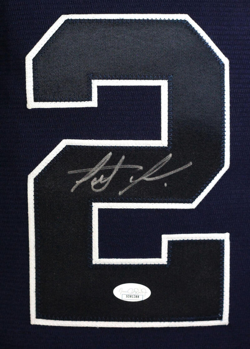 Fernando Tatis Jr. Autographed San Diego Padres Blue Majestic Jersey - –  The Jersey Source