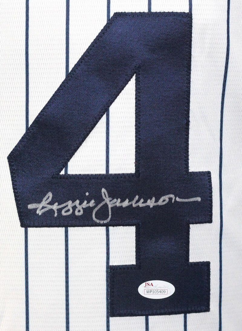 Reggie Jackson Autographed Authentic Majestic MLB Jersey 