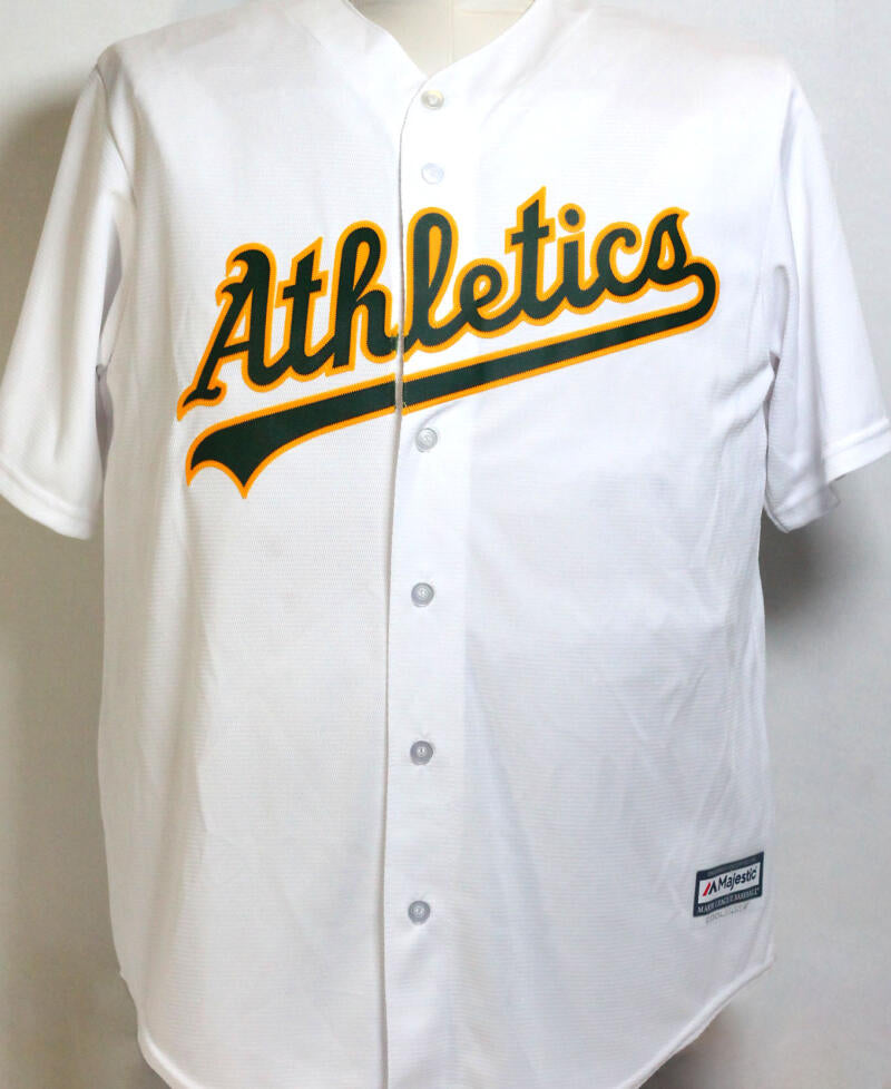 Ricky Henderson Autographed Oakland A's White Majestic Jersey - JSA W – The  Jersey Source