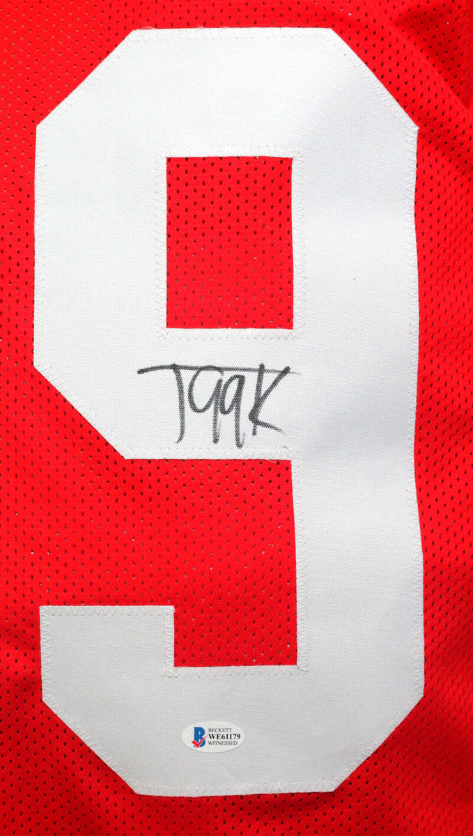 The Jersey Source Autographs Javon Kinlaw Autographed White Color Rush Pro Style Jersey - Beckett W Auth *R9