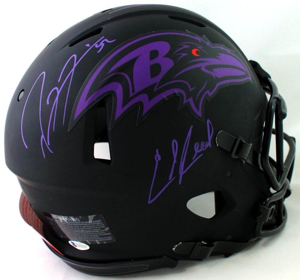 Baltimore Ravens Ed Reed Authentic Signed Helmet