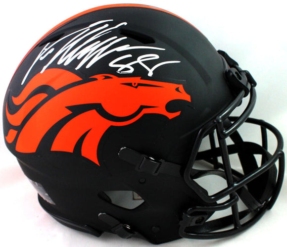 Von Miller Autographed Denver Broncos F/S Eclipse Speed Authentic Helmet - JSA W *Silver