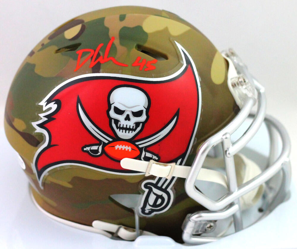 Devin White Autographed Tampa Bay Bucs Logo Football-Beckett W Hologra –  The Jersey Source