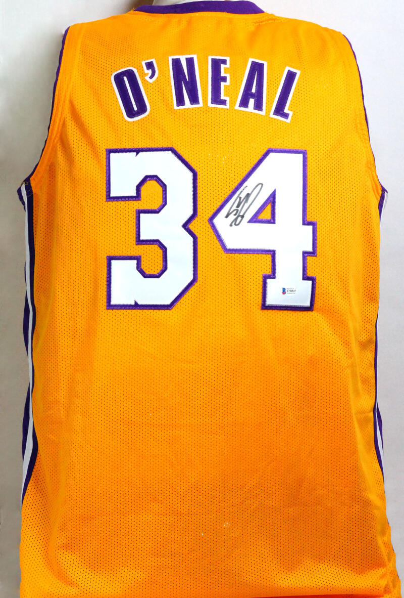 Basketball - Shaquille O'Neal Signed Lakers Jersey (Beckett