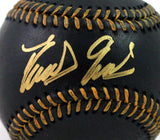 Domingo German Autographed Rawlings Black OML Baseball - JSA W Auth