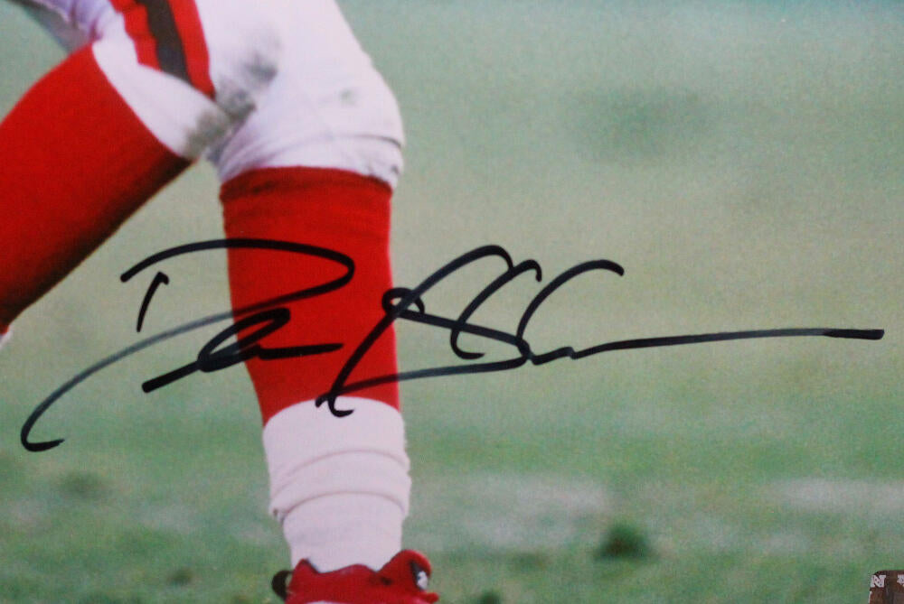 Deion Sanders Autographed SF 49ers 16x20 Backpedaling HM Photo- Becket –  The Jersey Source