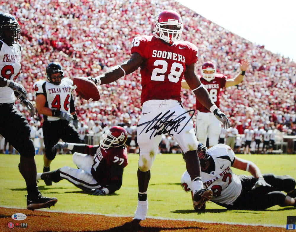 Buy Adrian Peterson White Oklahoma Sooners Authentic Adrian