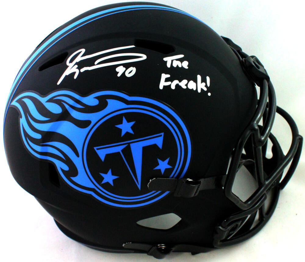 Jevon Kearse Signed Tennessee Titans Speed Authentic NFL Helmet