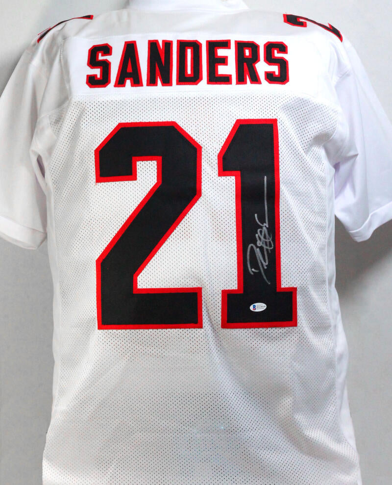 Deion Sanders Autographed Jersey