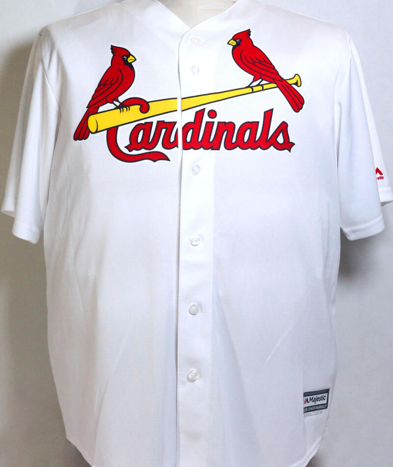 The Jersey Source Whitey Herzog Autographed St. Louis Cardinals White Majestic Jersey- Beckett *2