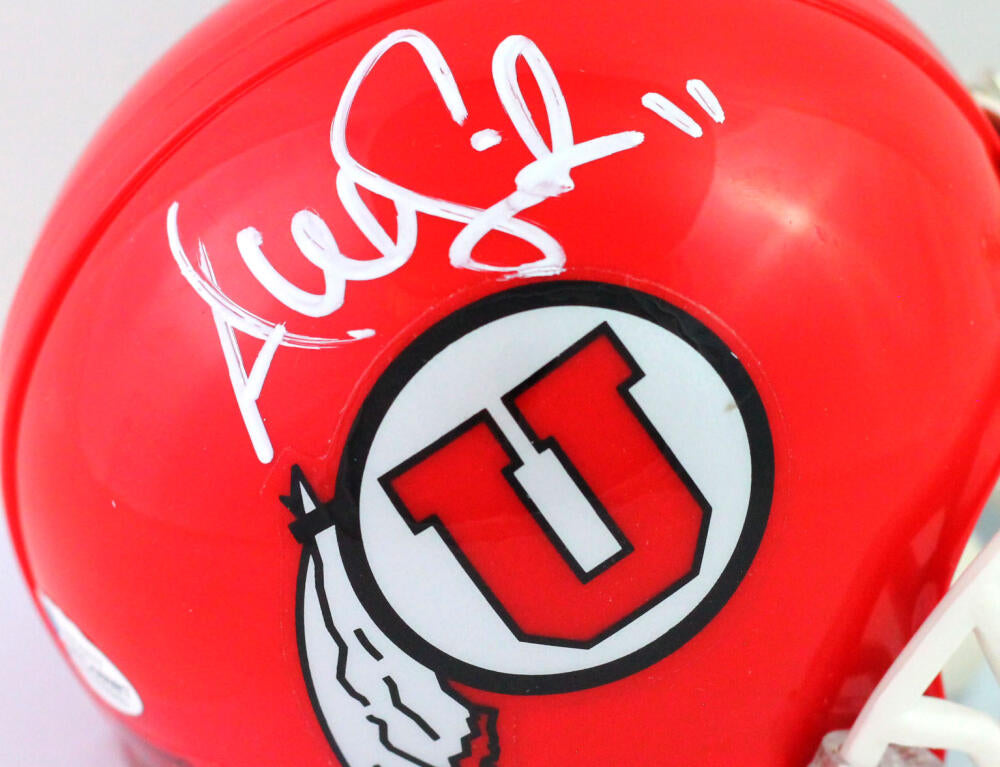 Riddell Utah Utes White Speed Mini Helmet