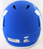 Jonathan Taylor Autographed Indianapolis Colts AMP Speed F/S Helmet- Fanatics
