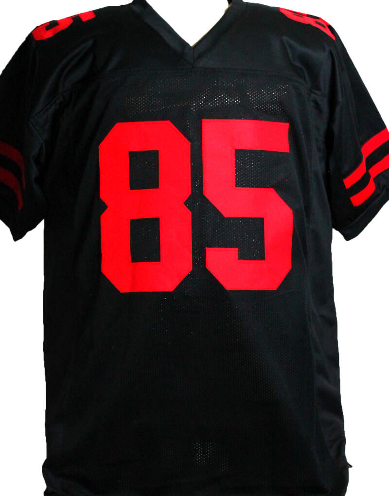 George Kittle Pro-Style Custom Stitched Black San Francisco 49ers