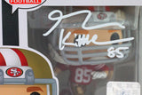 George Kittle Autographed San Francisco 49ers Funko Pop Figurine - Beckett W *White