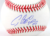 Craig Biggio Autographed Rawlings OML Baseball w/ 3,060 Hits - Tristar *Blue Image 2