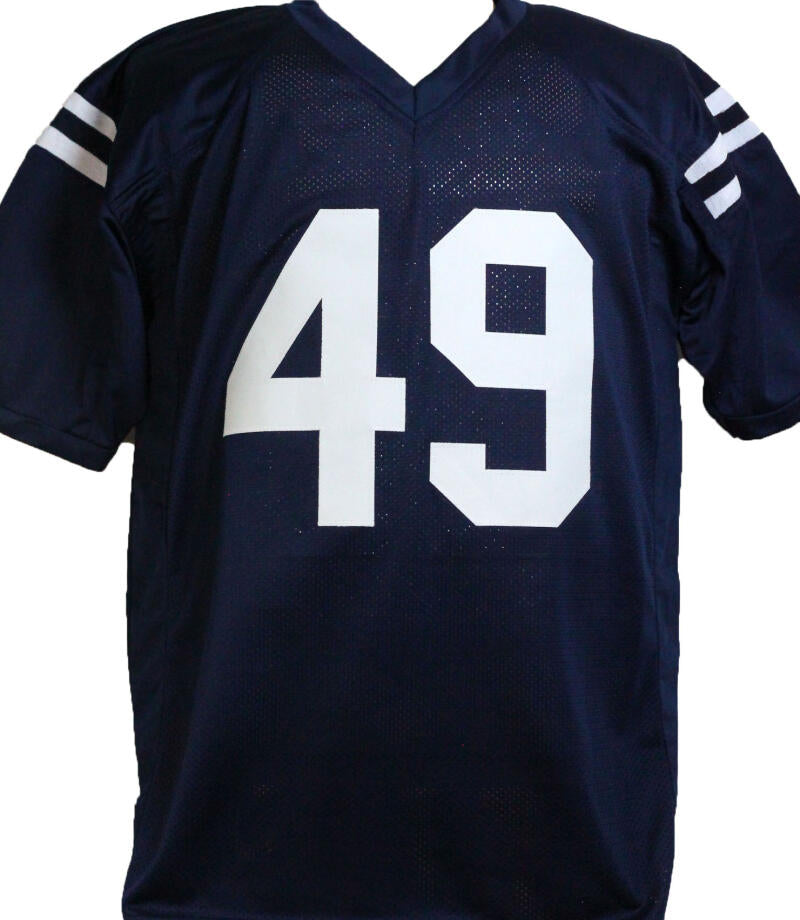 Patrick Willis Autographed Navy College Style Jersey *9- Beckett W