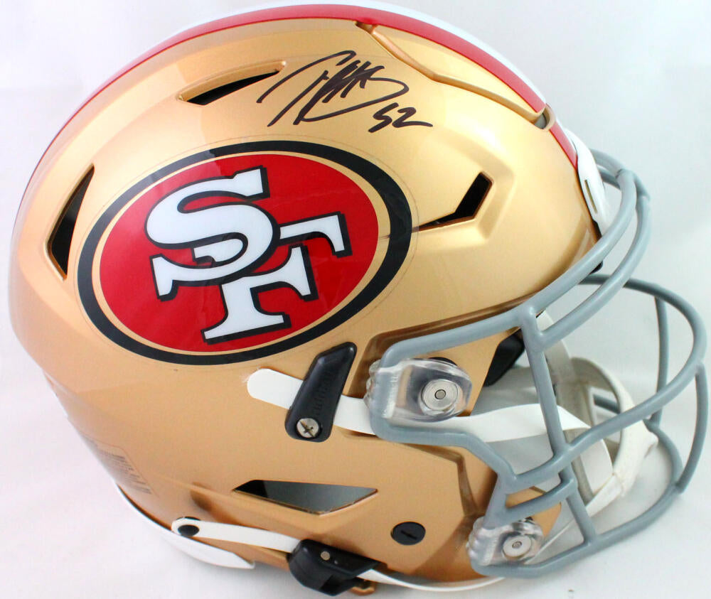 San Francisco 49ers Helmet Riddell Authentic Full Size SpeedFlex