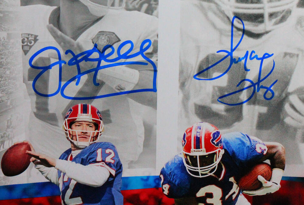 Jim Kelly, Thurman Thomas & Andre Reed Autographed Eclipse