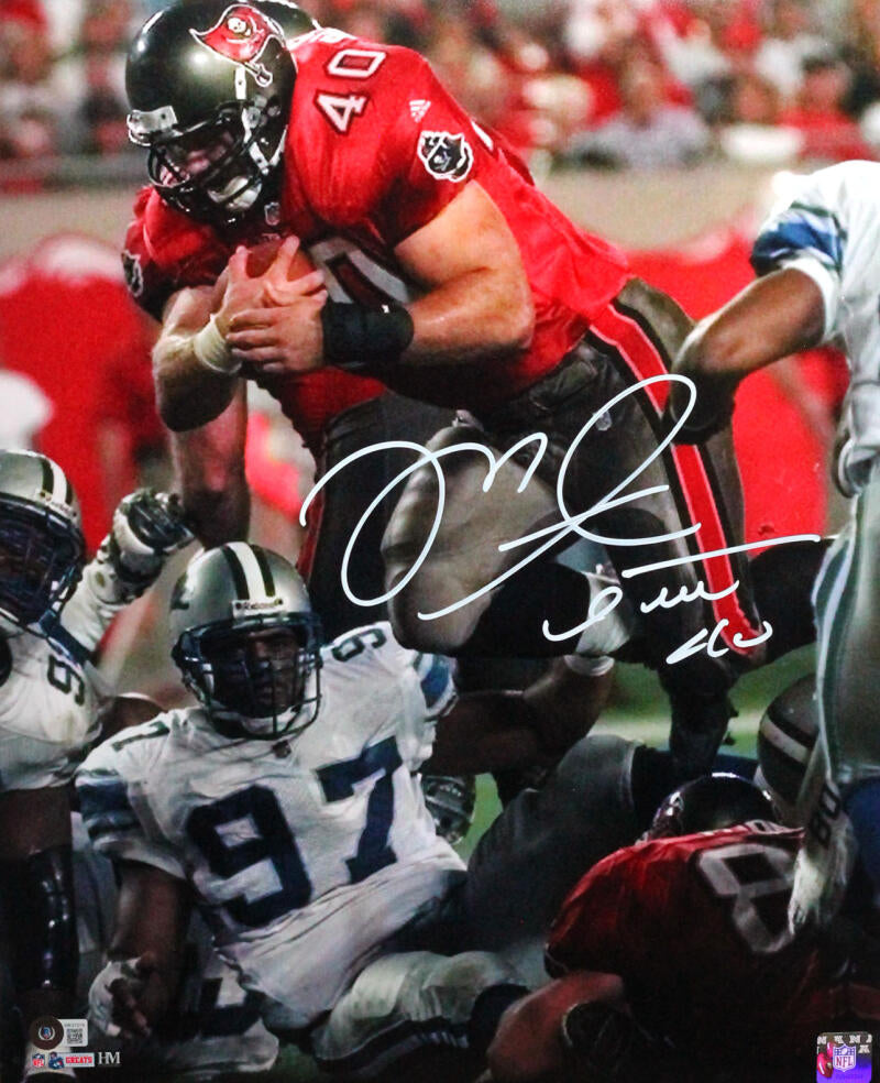 Mike Alstott Autographed Tampa Bay Buccaneers Jersey –